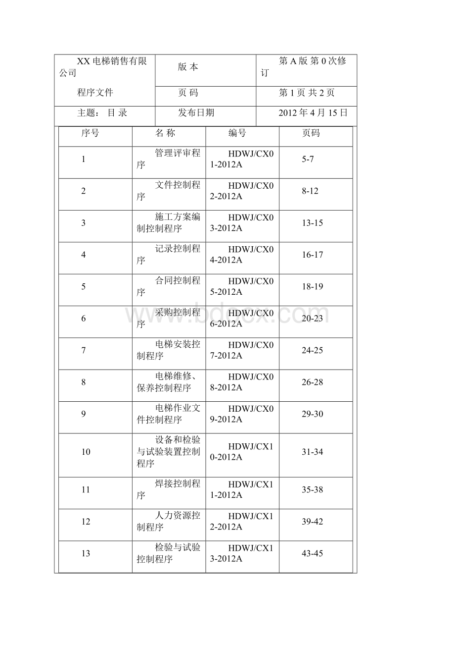 电梯安装维修保养程序文件.docx_第2页