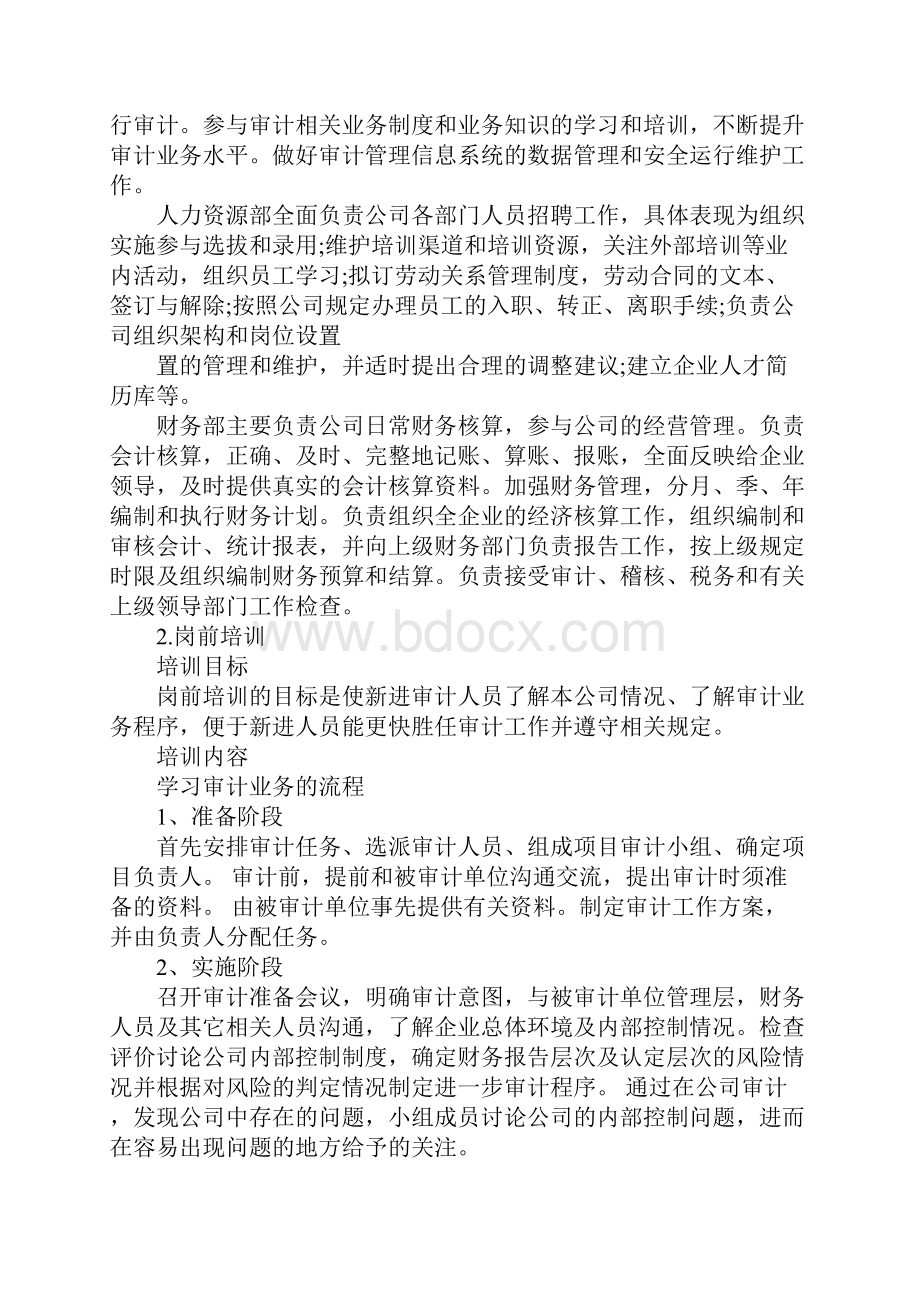 审计暑期实习报告6000字.docx_第3页