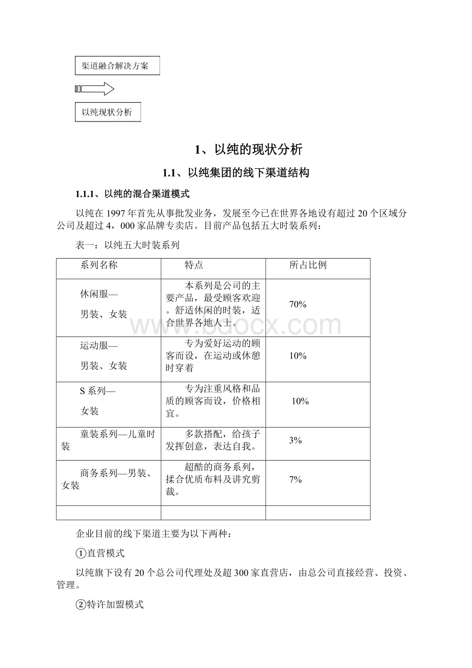 以纯多渠道融合推广策划电子商务线上线下融合Word文件下载.docx_第2页