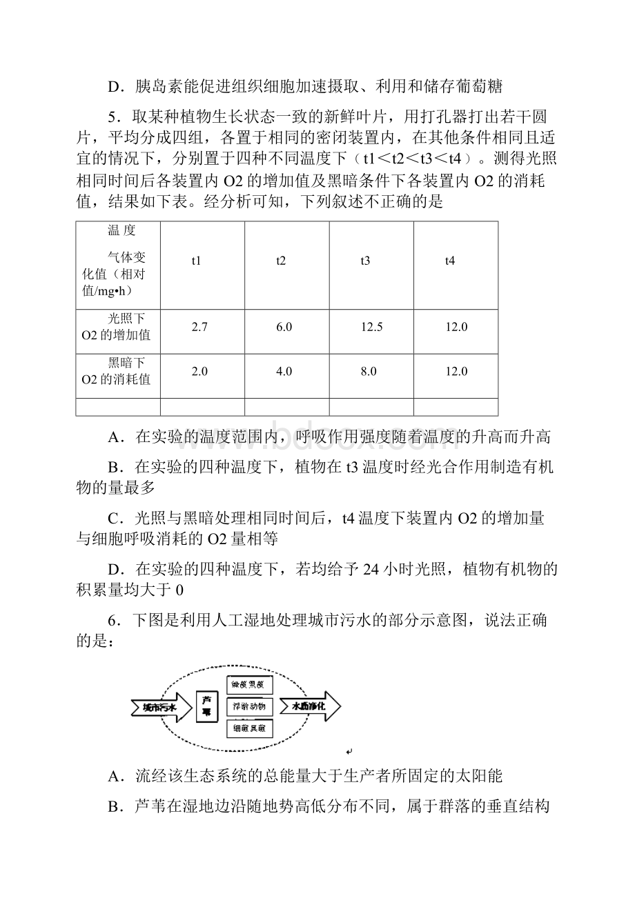 高三理综仿真模拟考试试题.docx_第3页