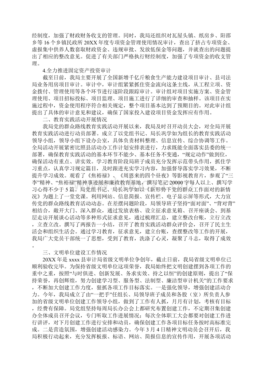 审计局年终总结.docx_第2页