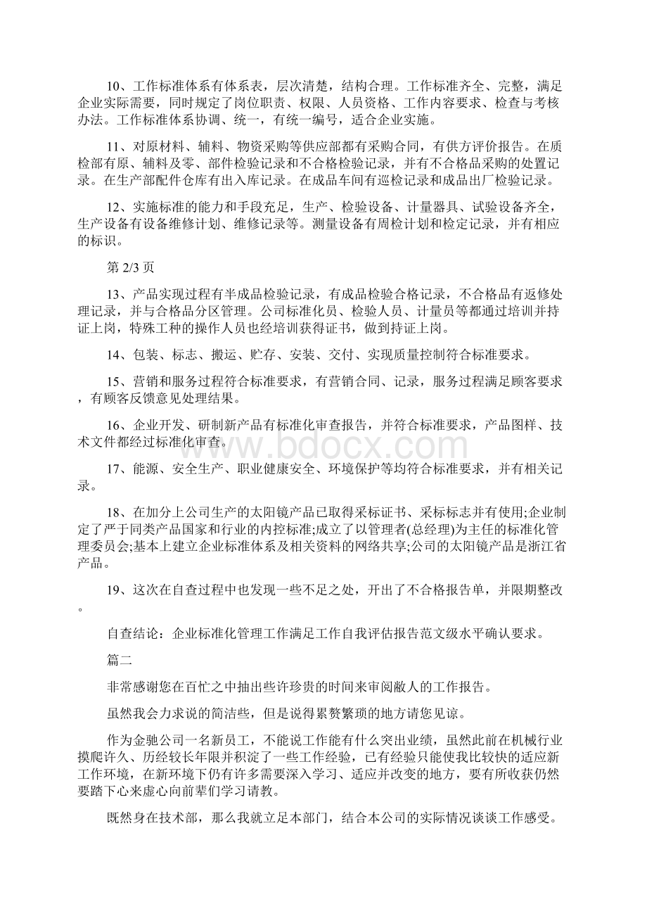 个人工作自我评估报告模板doc.docx_第2页