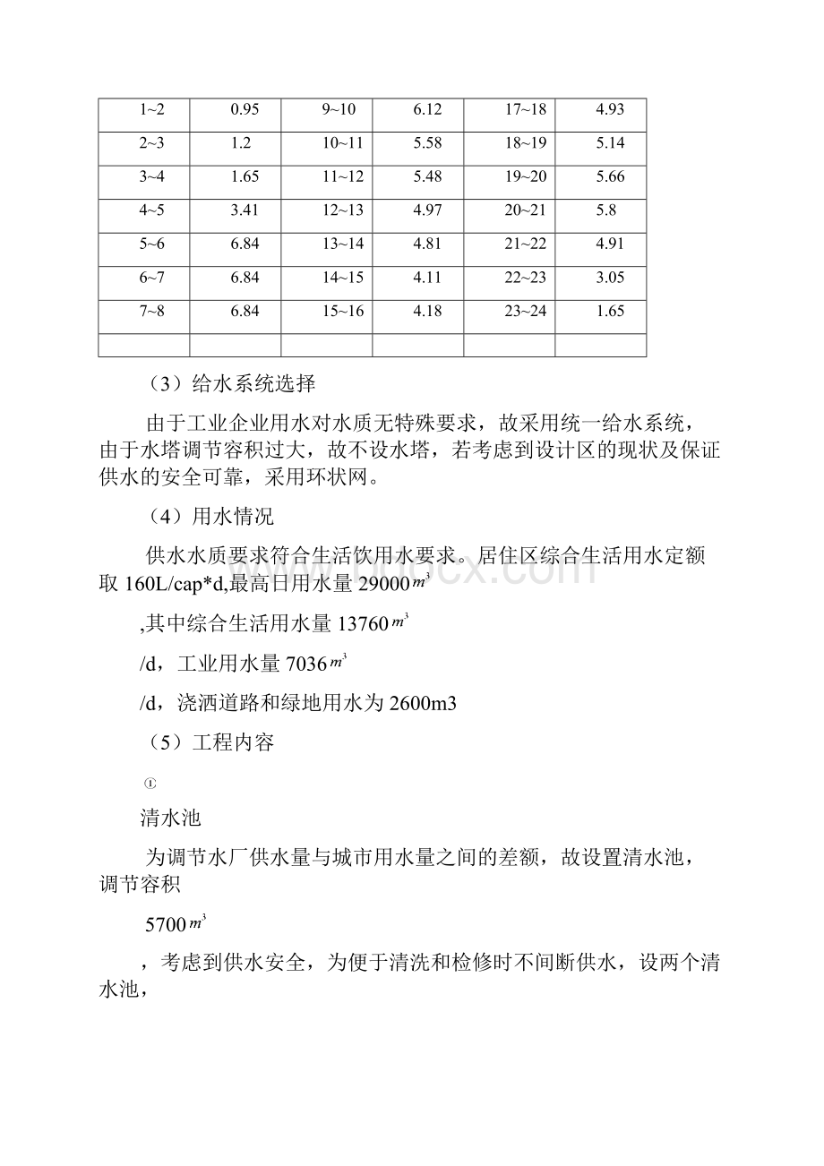 城市给水管网设计说明要点.docx_第3页