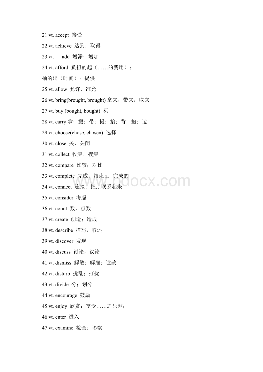 中考单词表中考单词表1608个单词与中文.docx_第2页