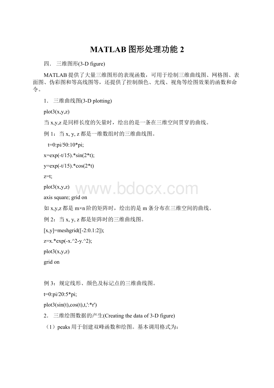 MATLAB图形处理功能2Word文件下载.docx