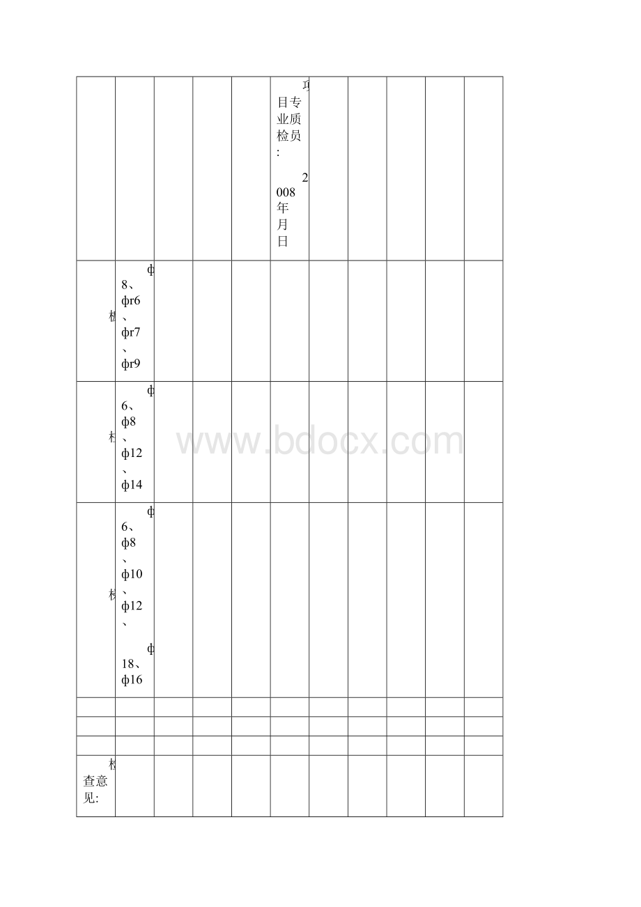 钢筋隐蔽工程验收记录.docx_第3页