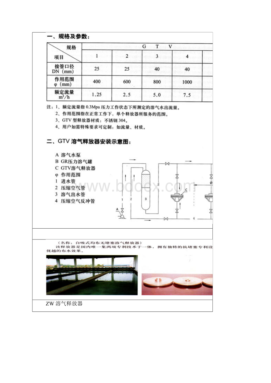 气浮溶气释放器选型和图样及安装方式.docx_第2页