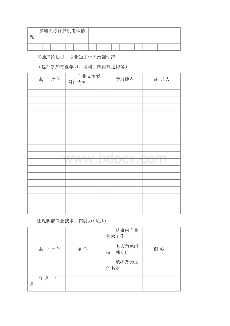 专业技术资格评审表Word文档格式.docx_第3页