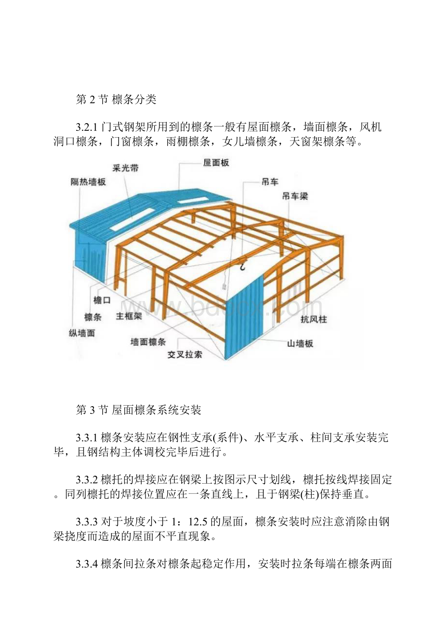 屋面檩条施工组织方案.docx_第3页