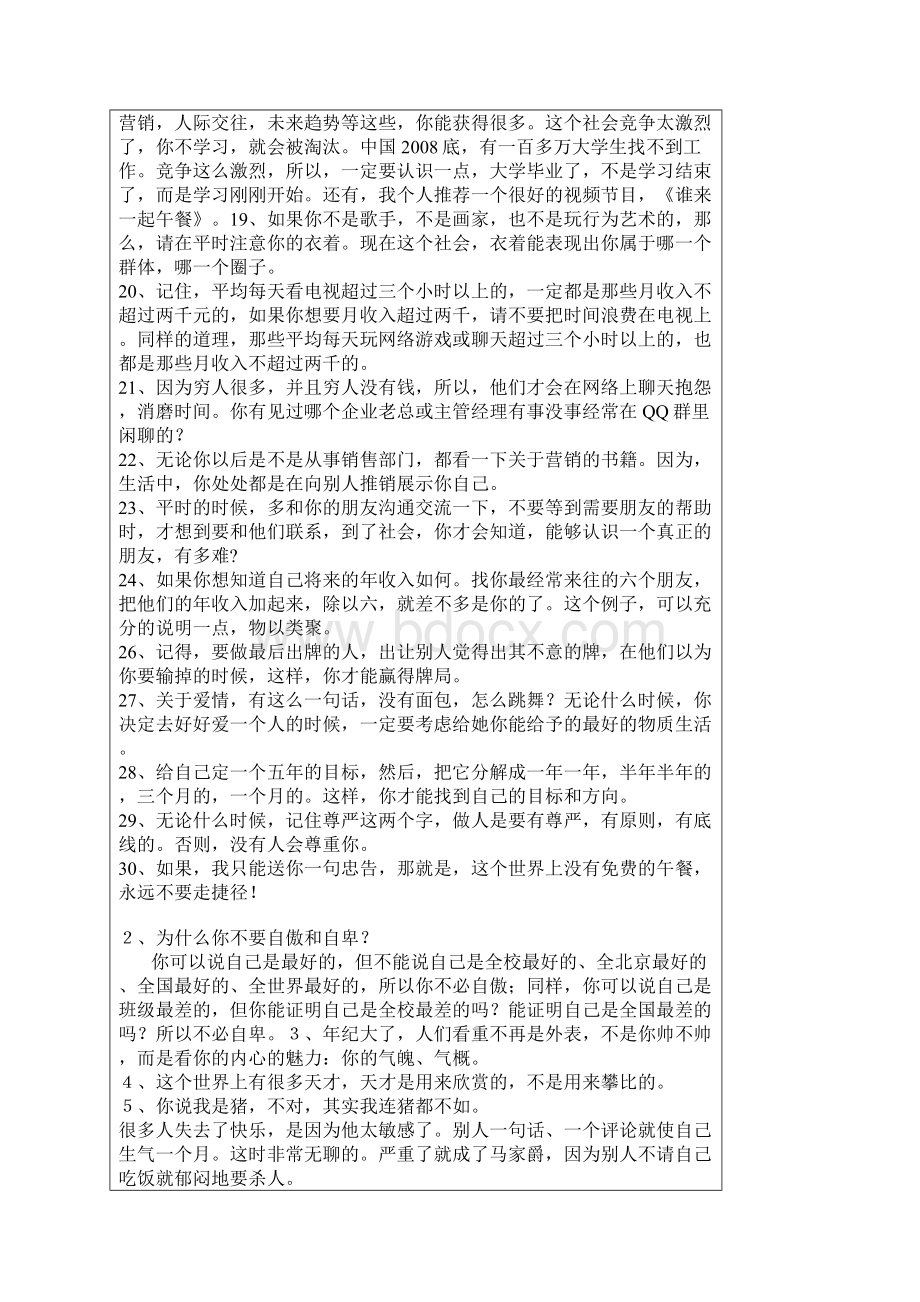 CEO经典语录Word文档下载推荐.docx_第2页