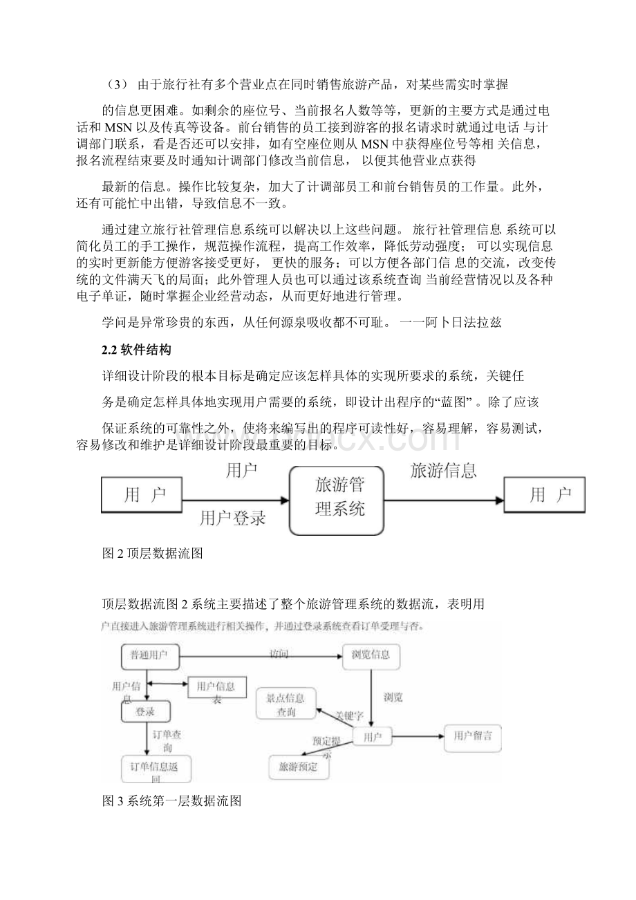 旅行社管理系统详细设计说明书.docx_第2页