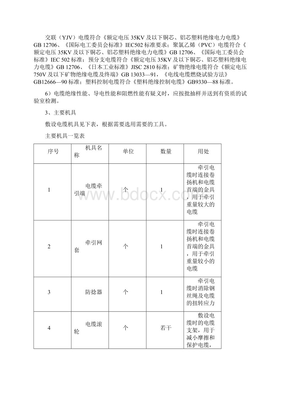 动力电缆敷设.docx_第2页