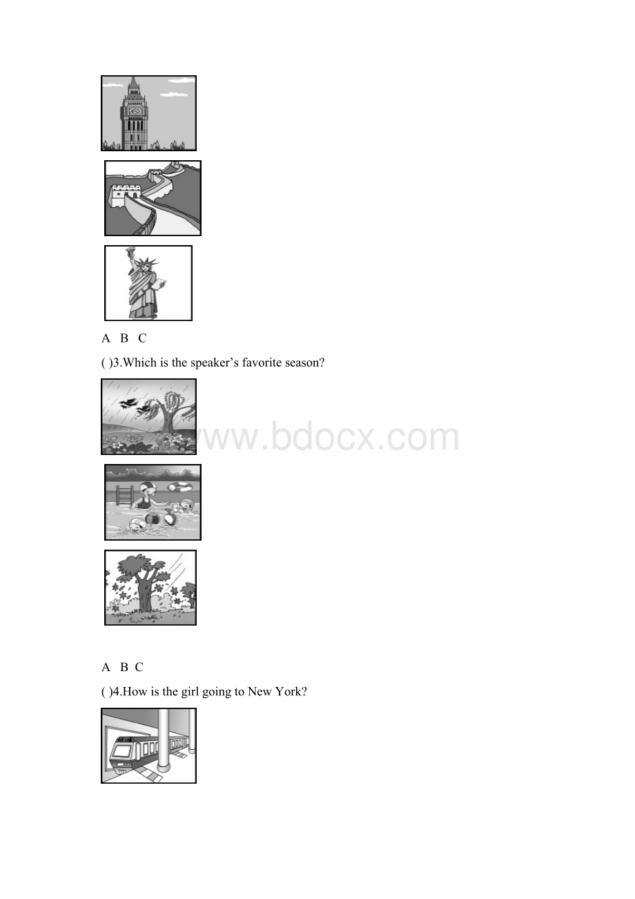 中考第一次模拟考试《英语卷》带答案解析Word下载.docx_第2页