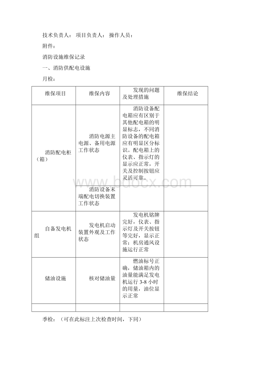 最新版消防设施维护保养报告书.docx_第3页