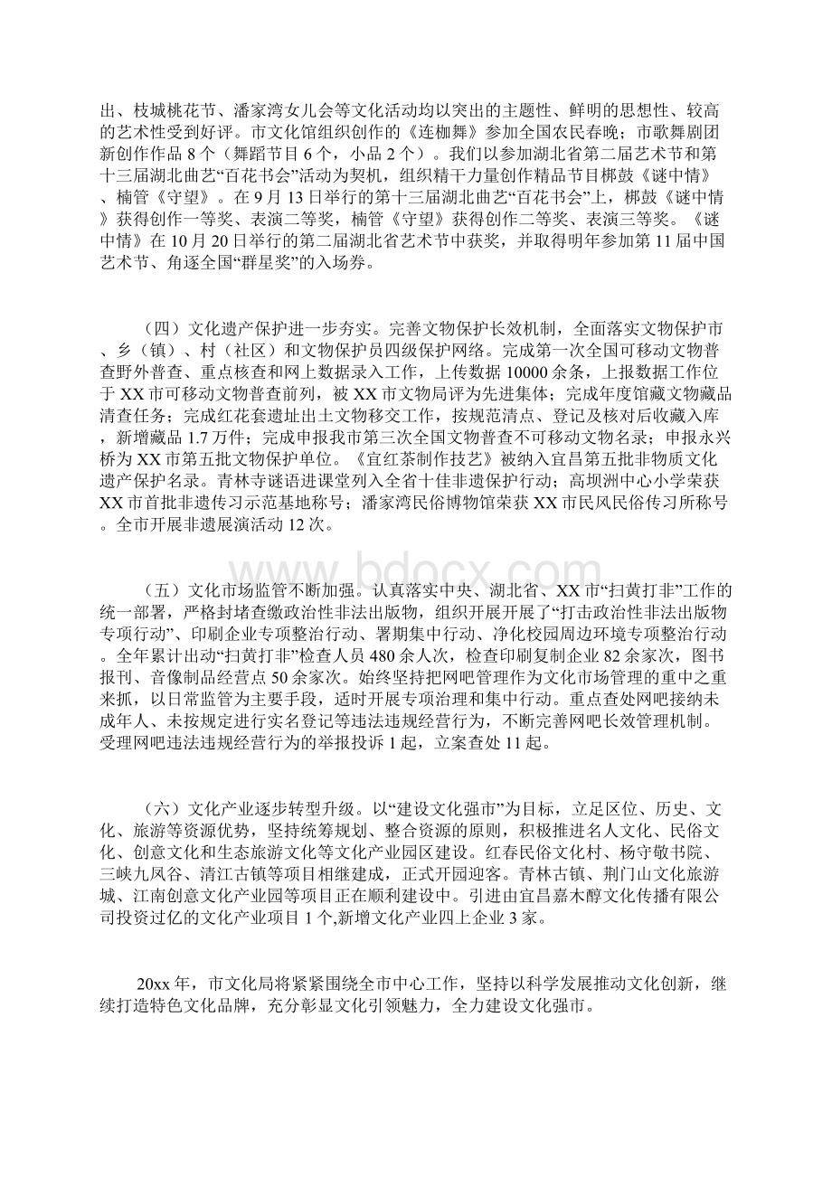 文化年度总结9篇文档格式.docx_第2页