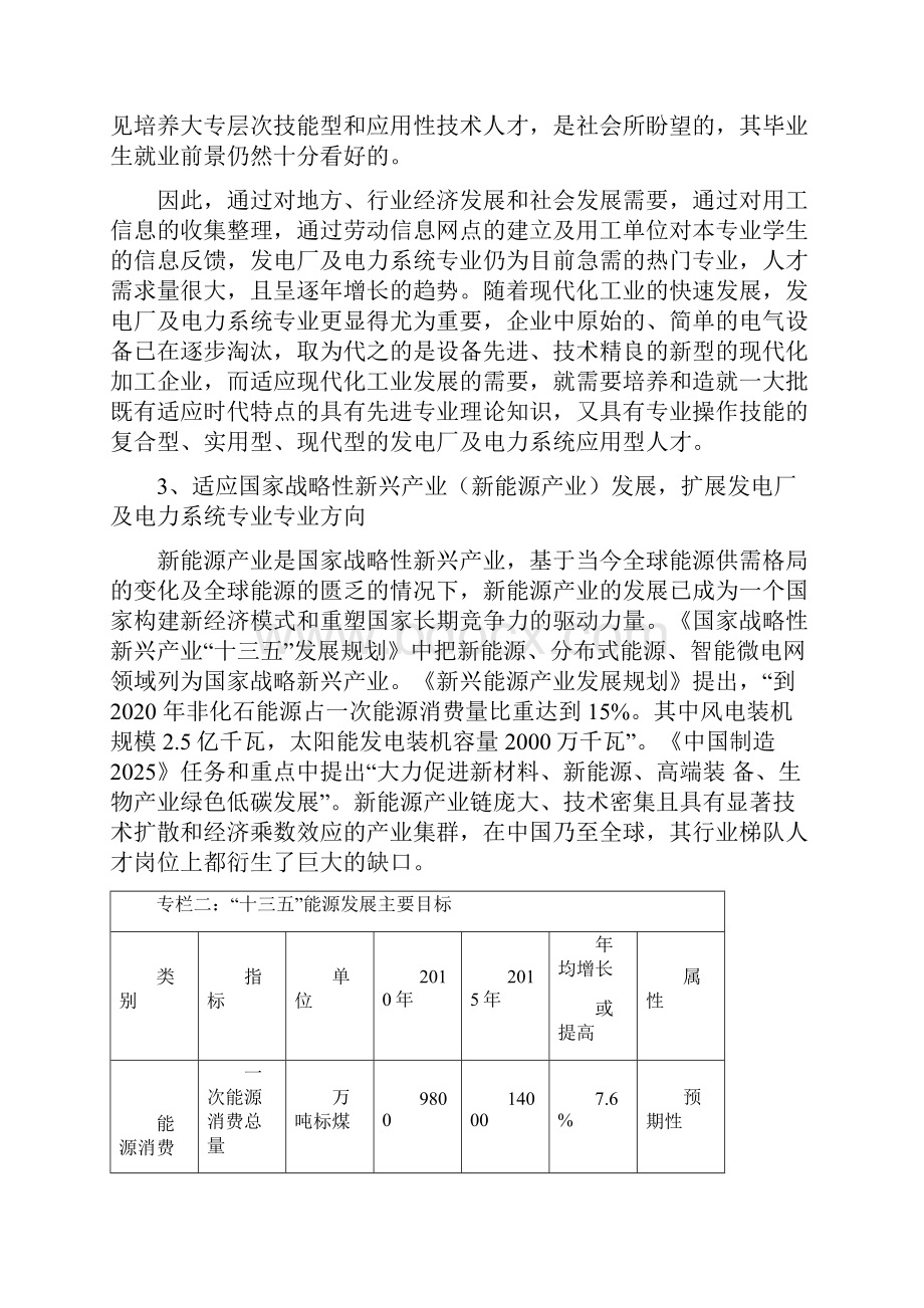 发电厂及电力系统专业必要性和可行性分析报告.docx_第3页