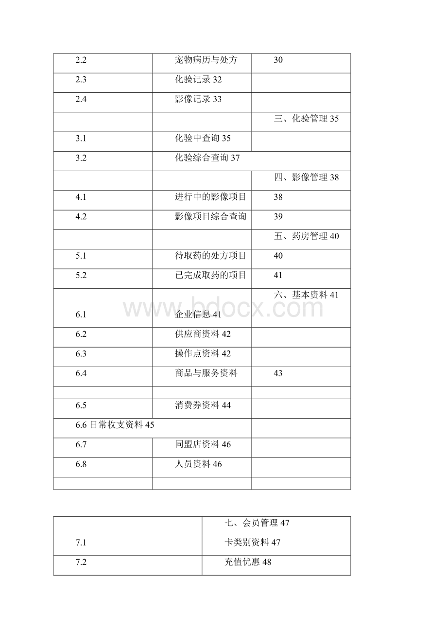 宠物医院系统操作手册.docx_第2页