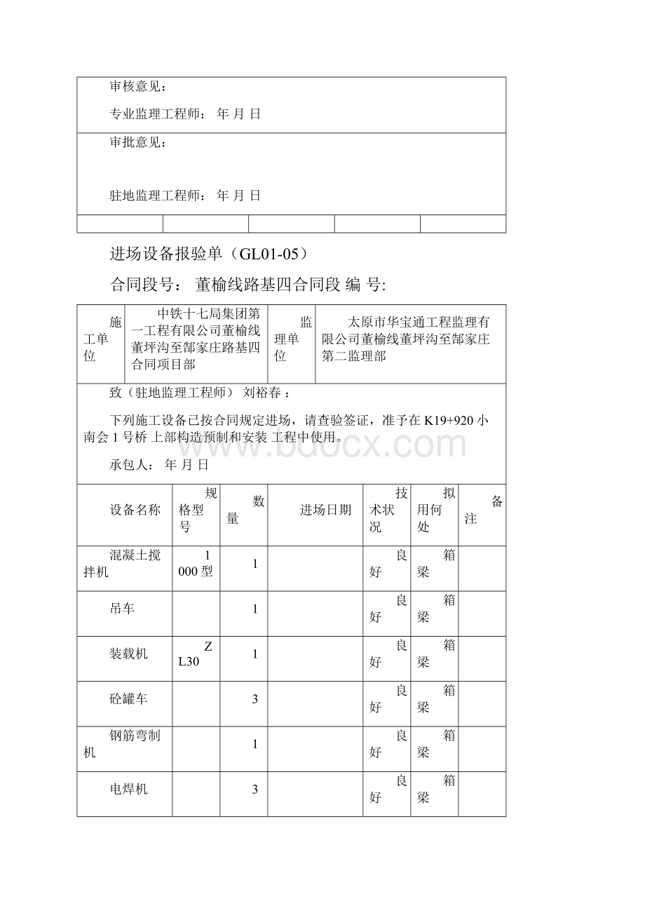 桥上部构造工程预制安装开工申请报告.docx_第2页