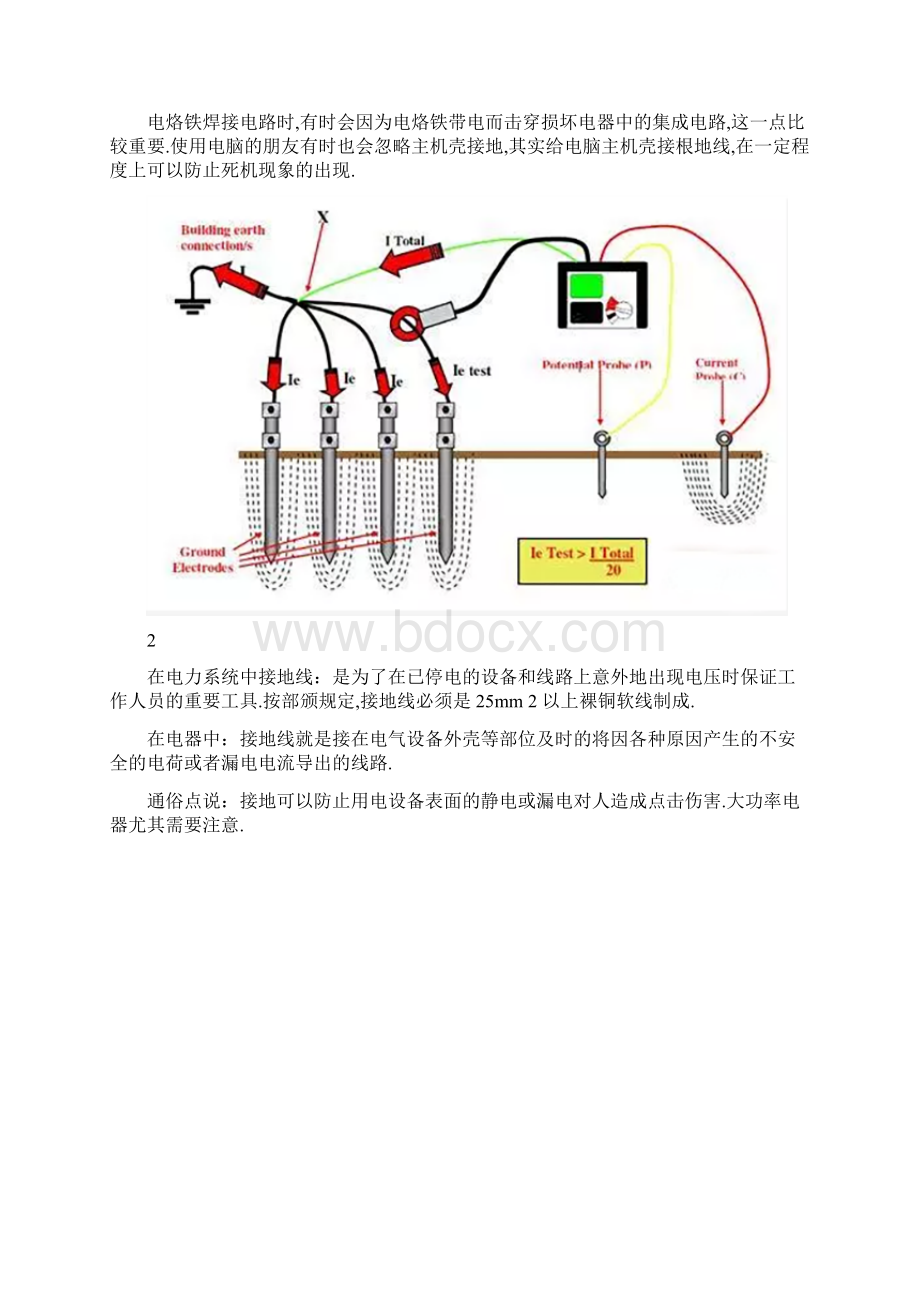 为什么要接地线据说不接地线后果很严重赶紧看看你们家的吧Word文档格式.docx_第2页