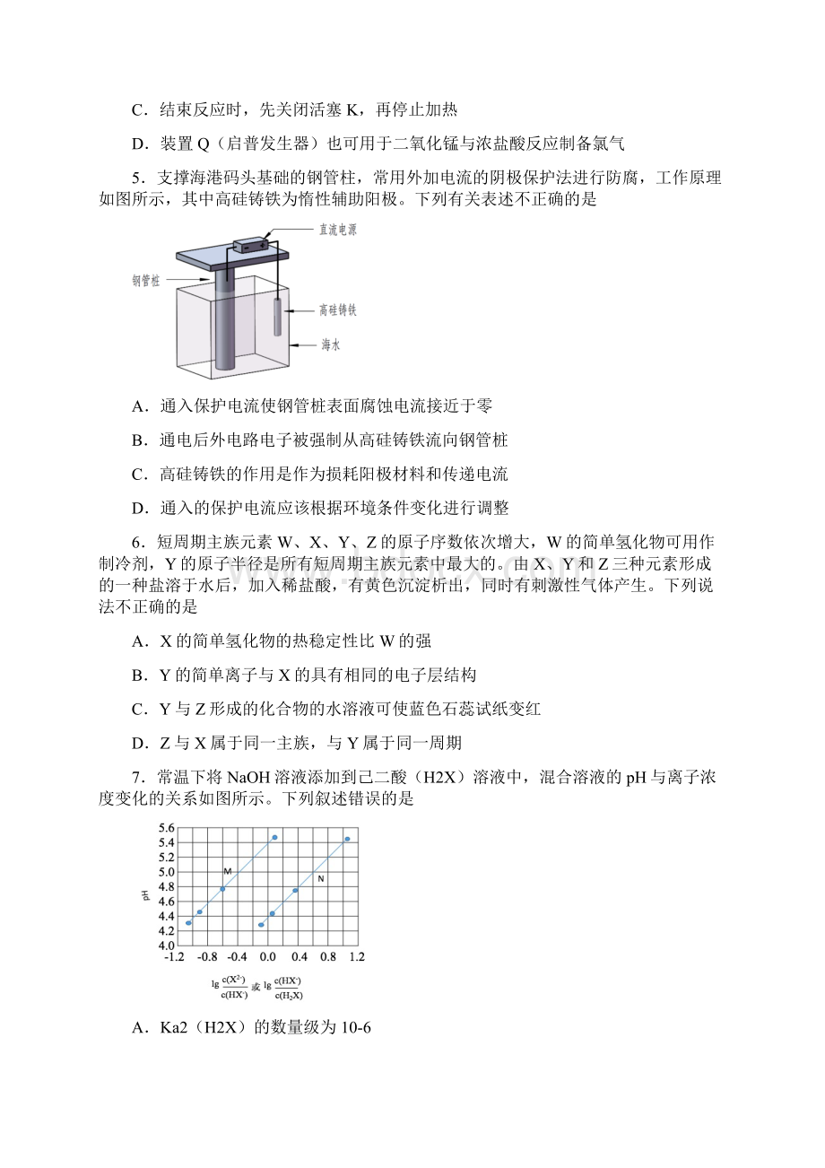 全国卷1高考化学试题和答案Word文件下载.docx_第2页