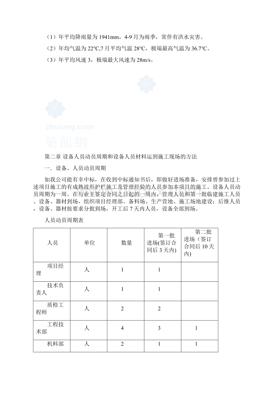 深圳龙华至东莞大岭山高速公路交通工程某合同段投标施工组织设计secret.docx_第3页