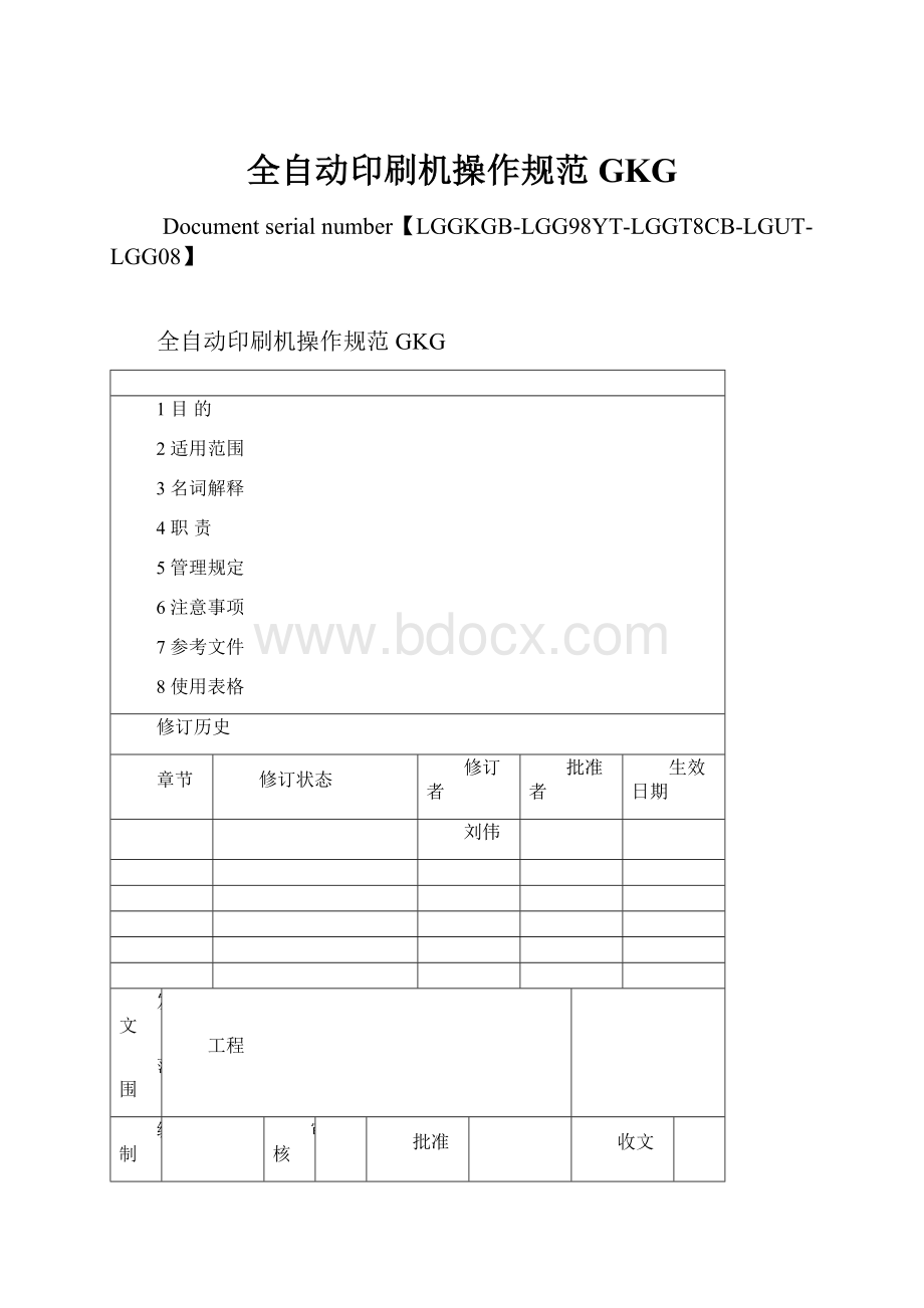 全自动印刷机操作规范GKG.docx_第1页