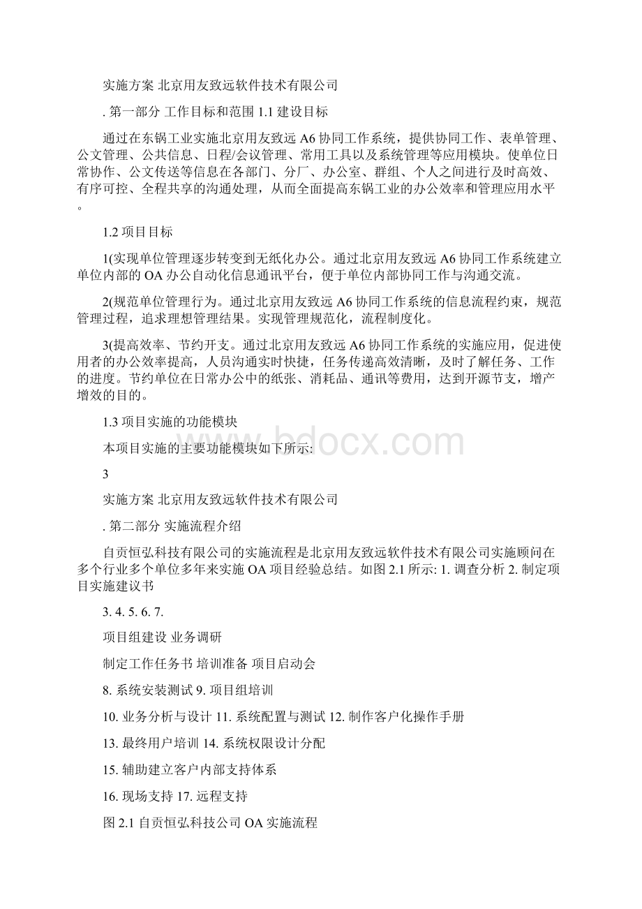 软件项目实施方案Word格式文档下载.docx_第2页