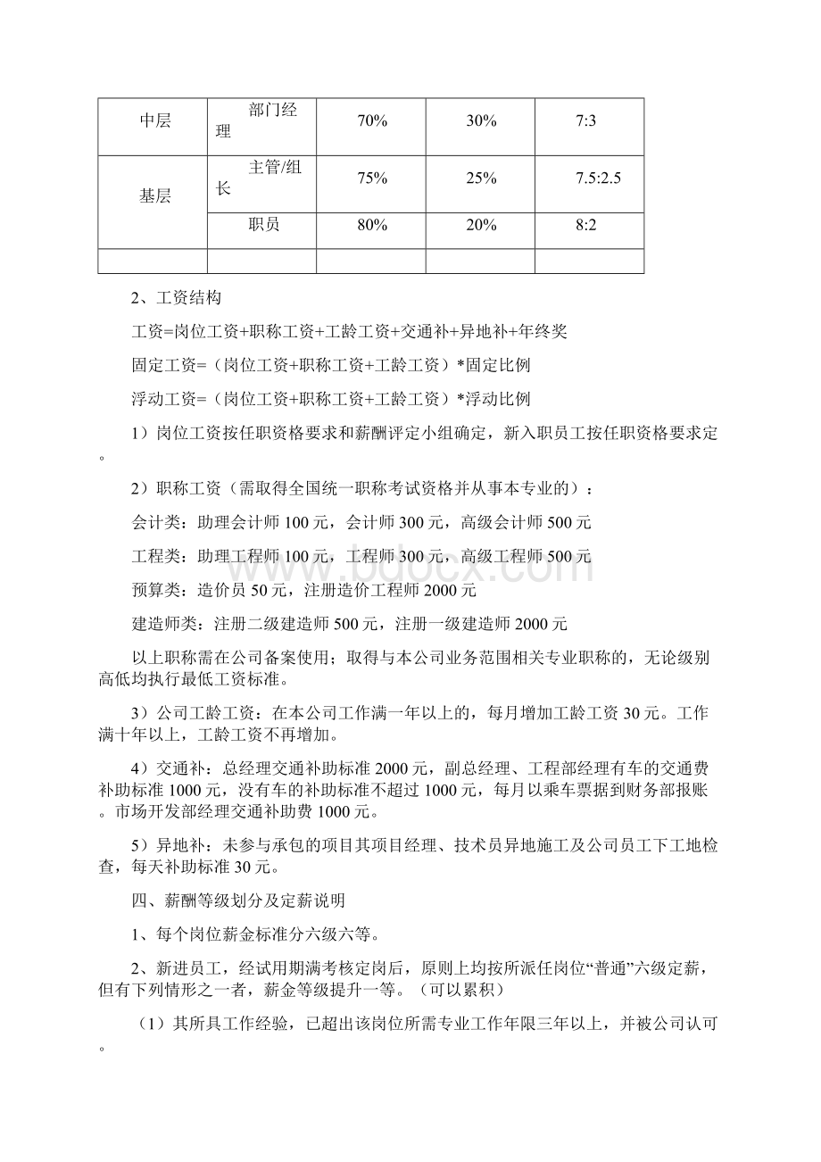 最新薪酬调整方案Word下载.docx_第2页