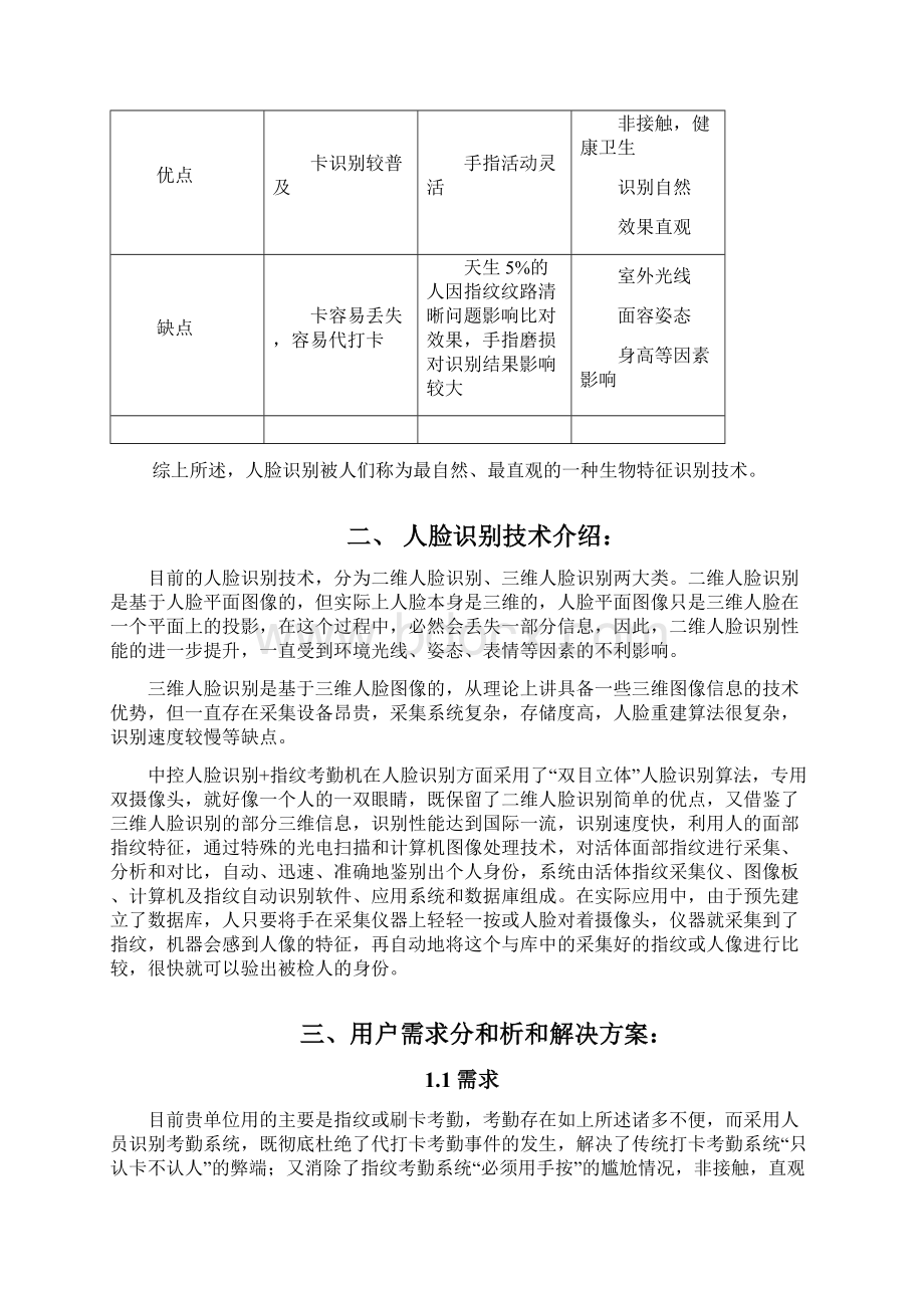 人脸识别考勤系统解决方案.docx_第2页