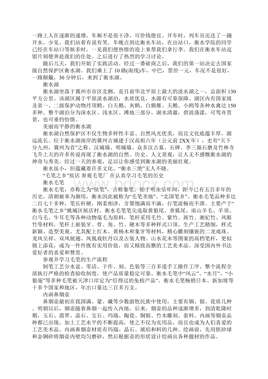 大学生暑期支教社会实践报告Word格式文档下载.docx_第3页