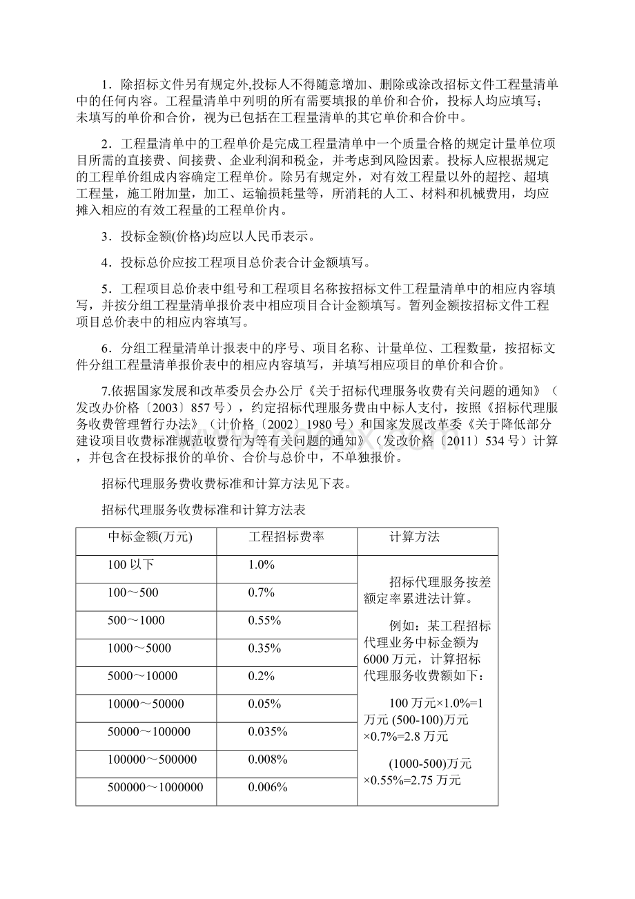 蚌埠市怀远县褚集乡池庙等5个村高标准基本农田建设稍加改造项目澄清附件2土木工程精品文档Word文件下载.docx_第2页