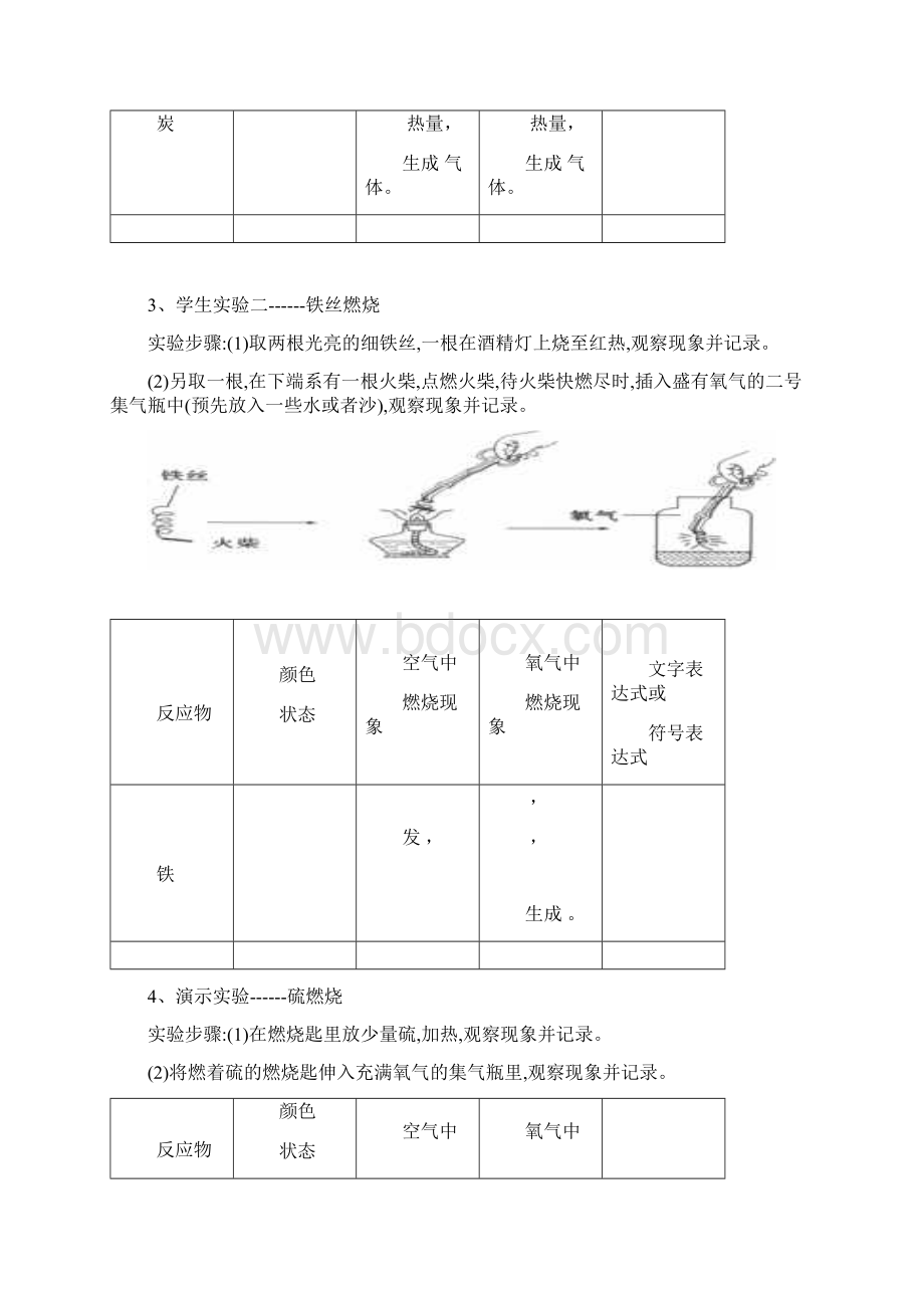 人教版五四化学八年级22《氧气》word学案.docx_第2页