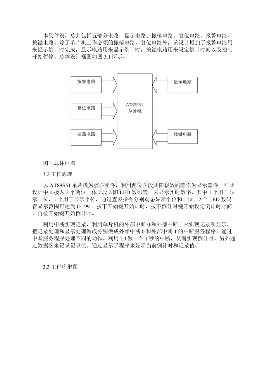 单片机课程设计倒计时秒表.docx_第2页