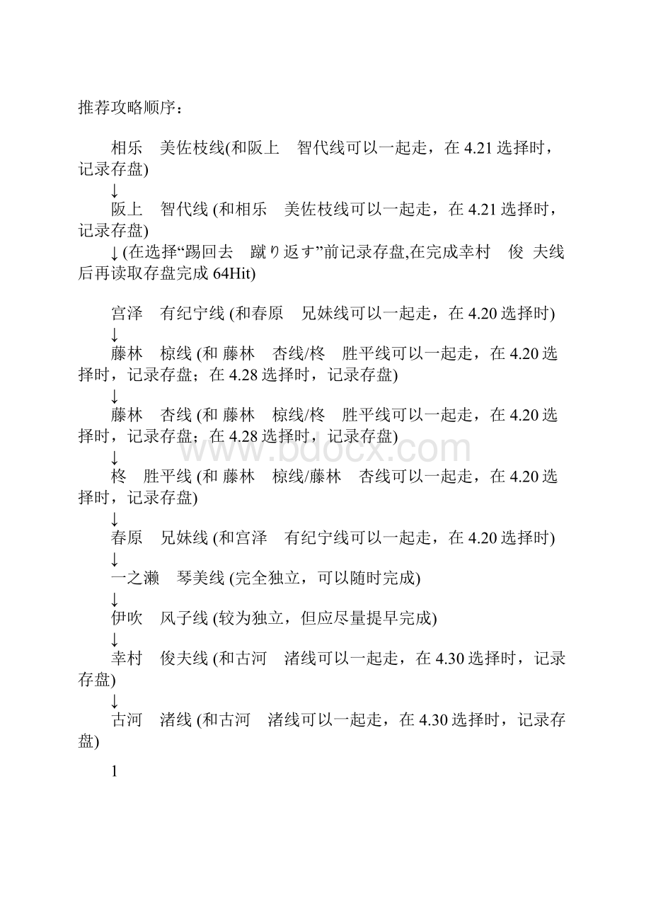 CLANNAD全攻略人物指南Word文档格式.docx_第3页