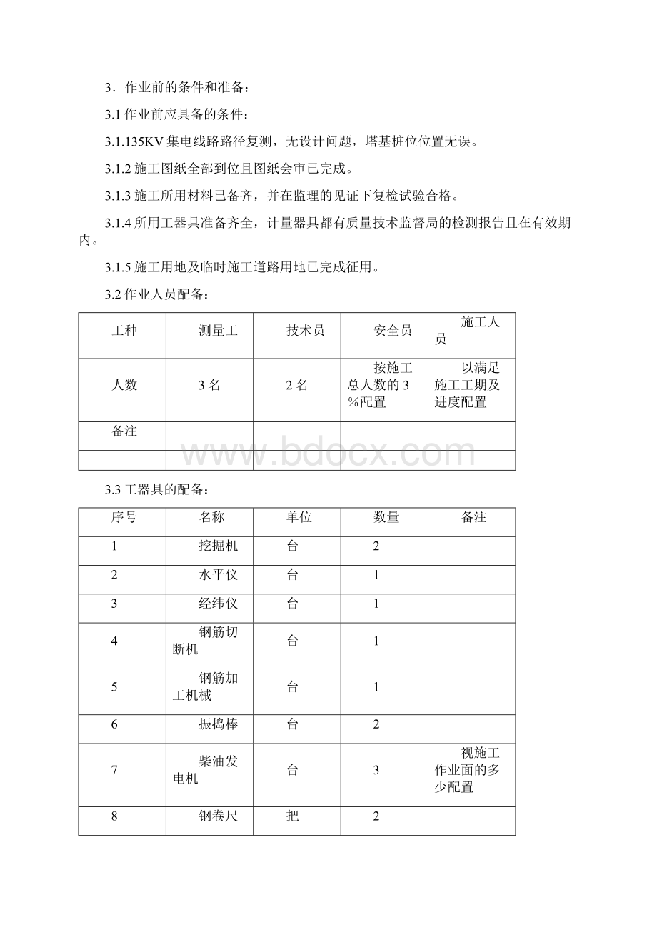 35kV集电线路基础施工专项施工方案.docx_第2页