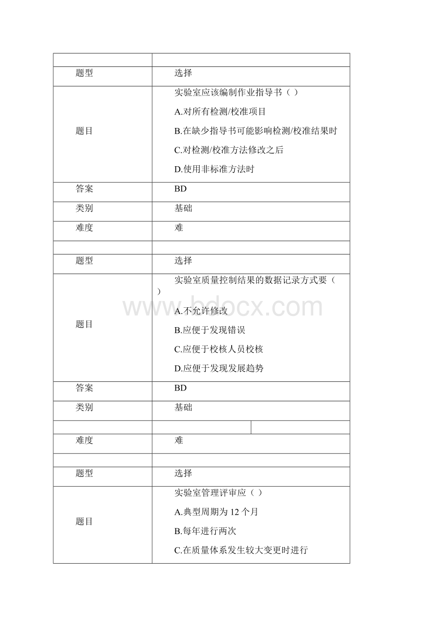 岗位考核试题实验室管理员.docx_第3页