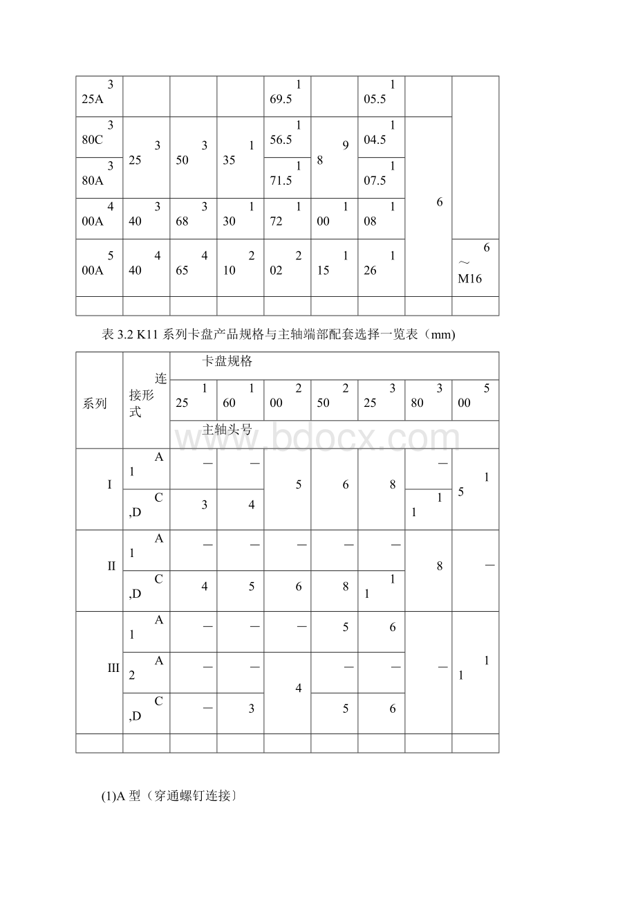 K11系列三爪自定心卡盘技术资料文档格式.docx_第3页