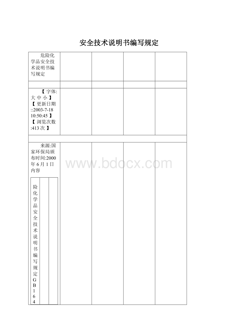 安全技术说明书编写规定.docx_第1页