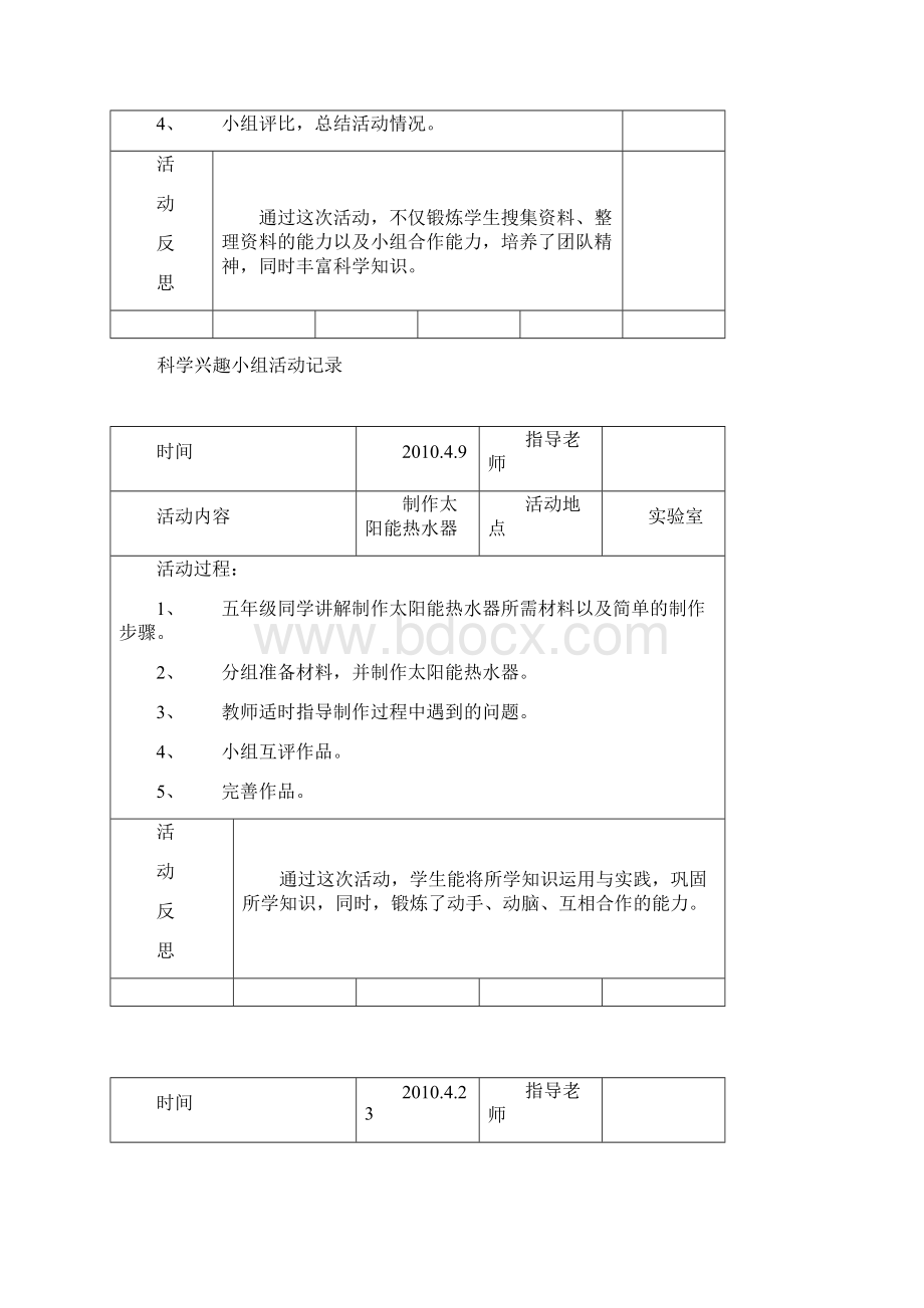 科技兴趣小组活动记录文档格式.docx_第2页