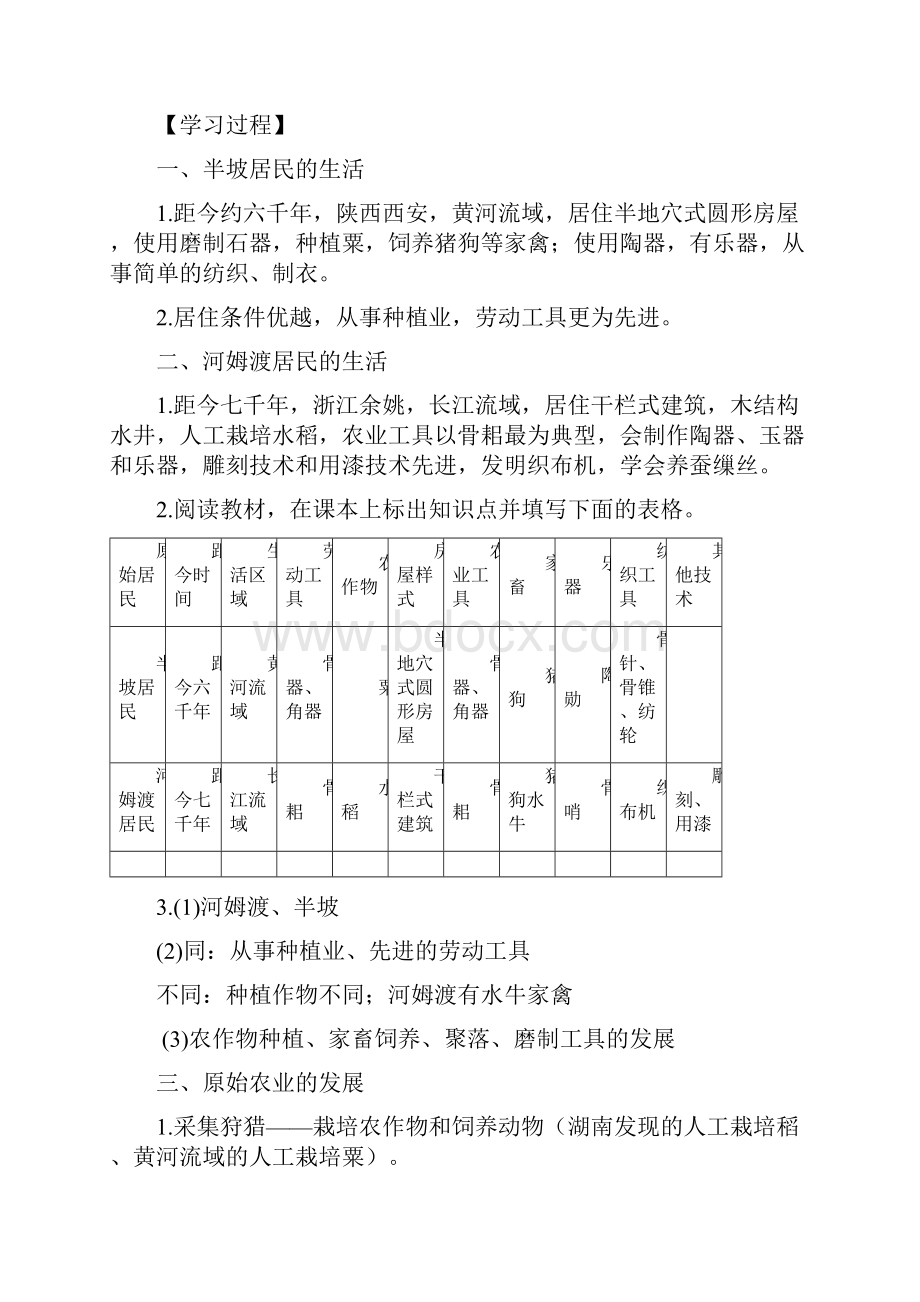 七上历史导学案参考答案.docx_第2页