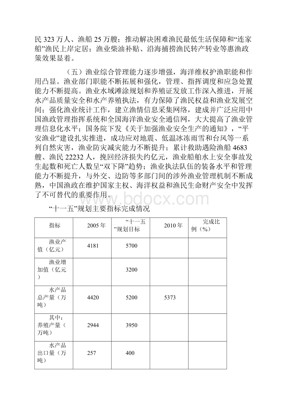 全国渔业发展第十二个五年规划.docx_第3页