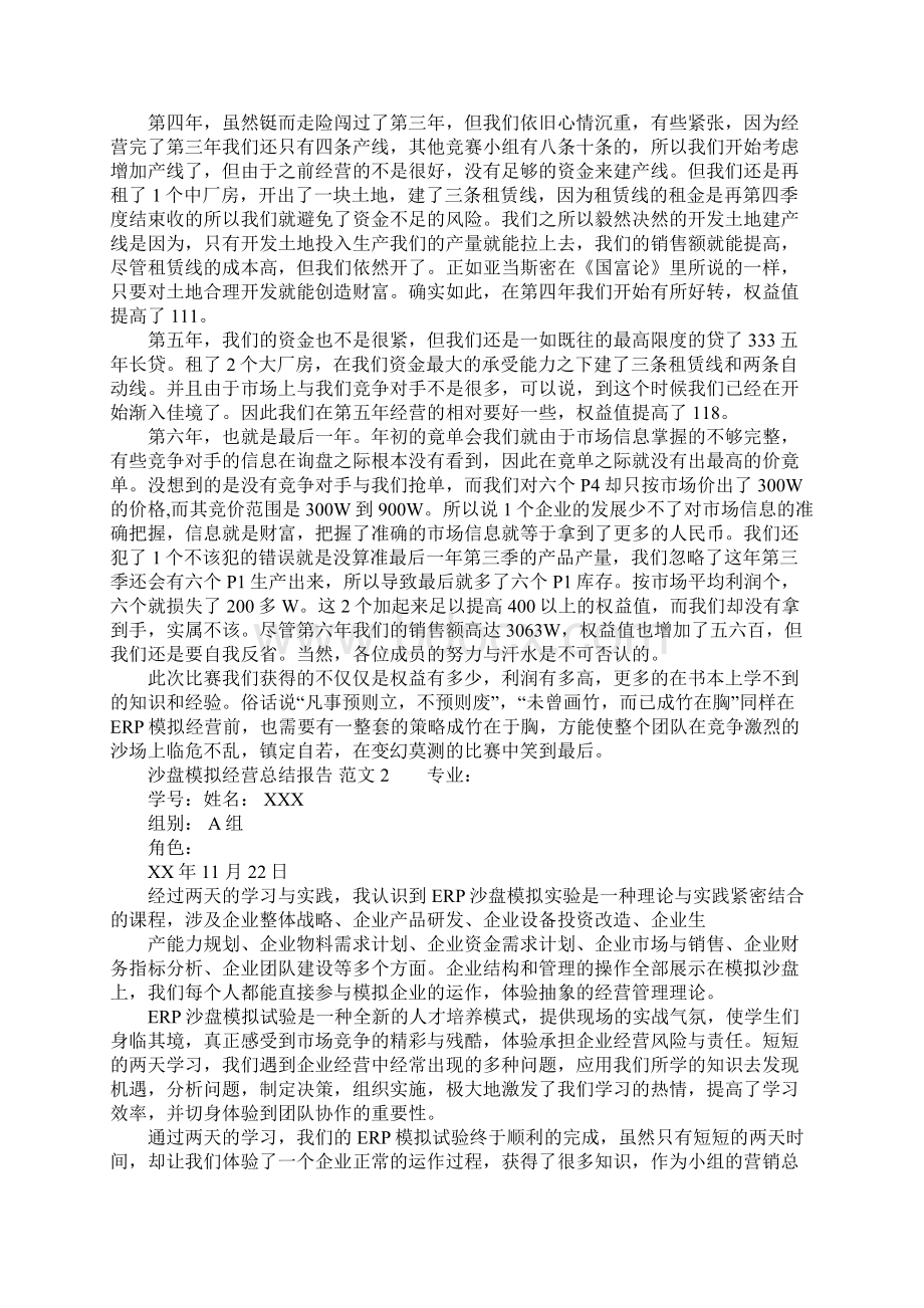 沙盘模拟经营总结报告.docx_第3页