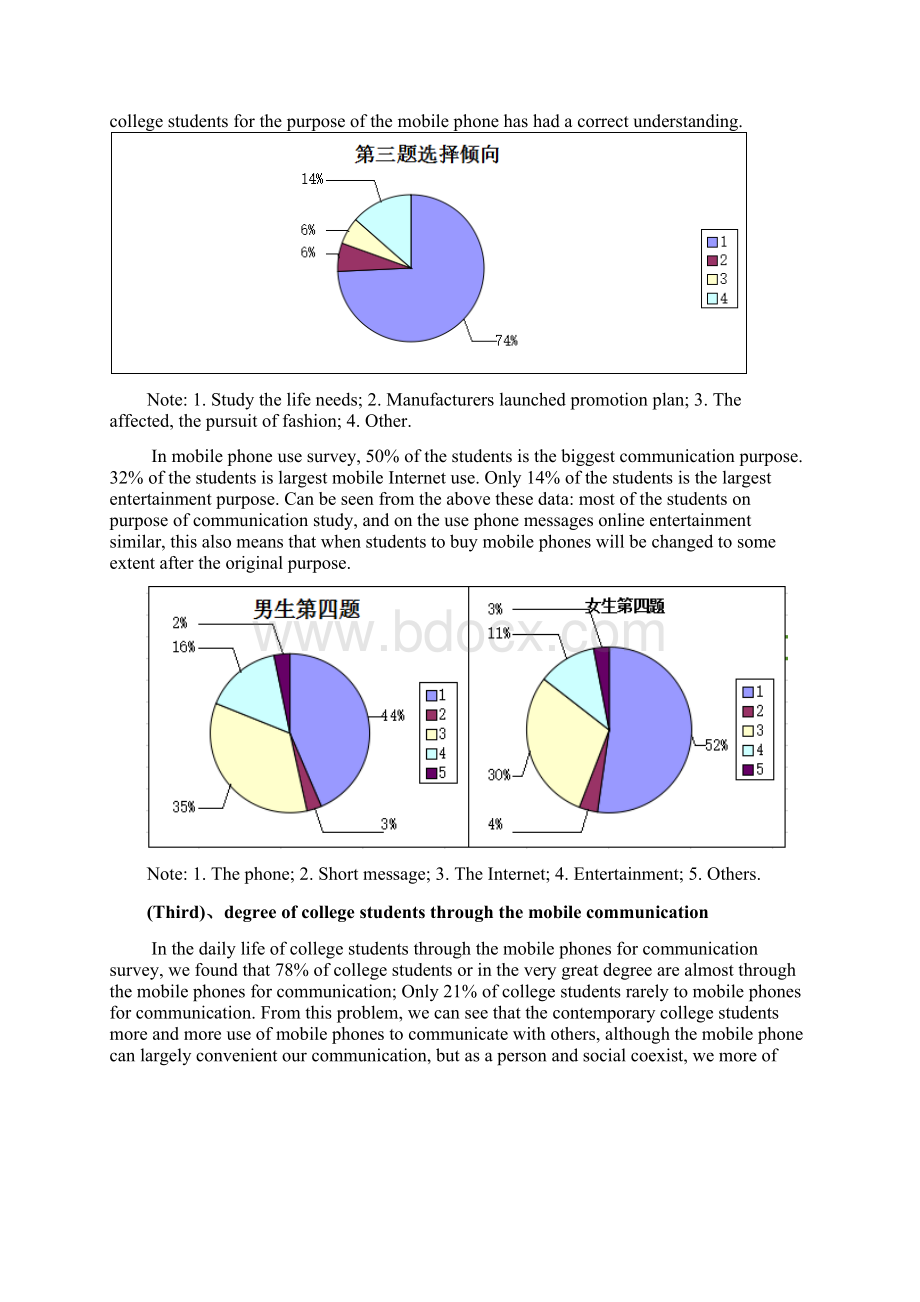 大学生手机依赖症统计分析调研报告1文档格式.docx_第3页