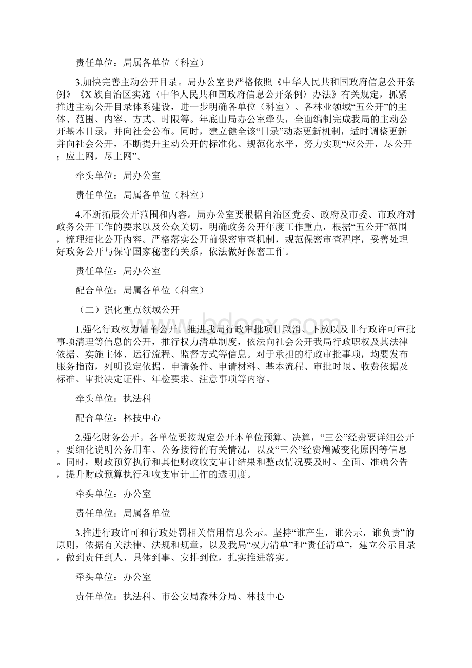 园林管理局年度政务公开工作方案最新.docx_第2页