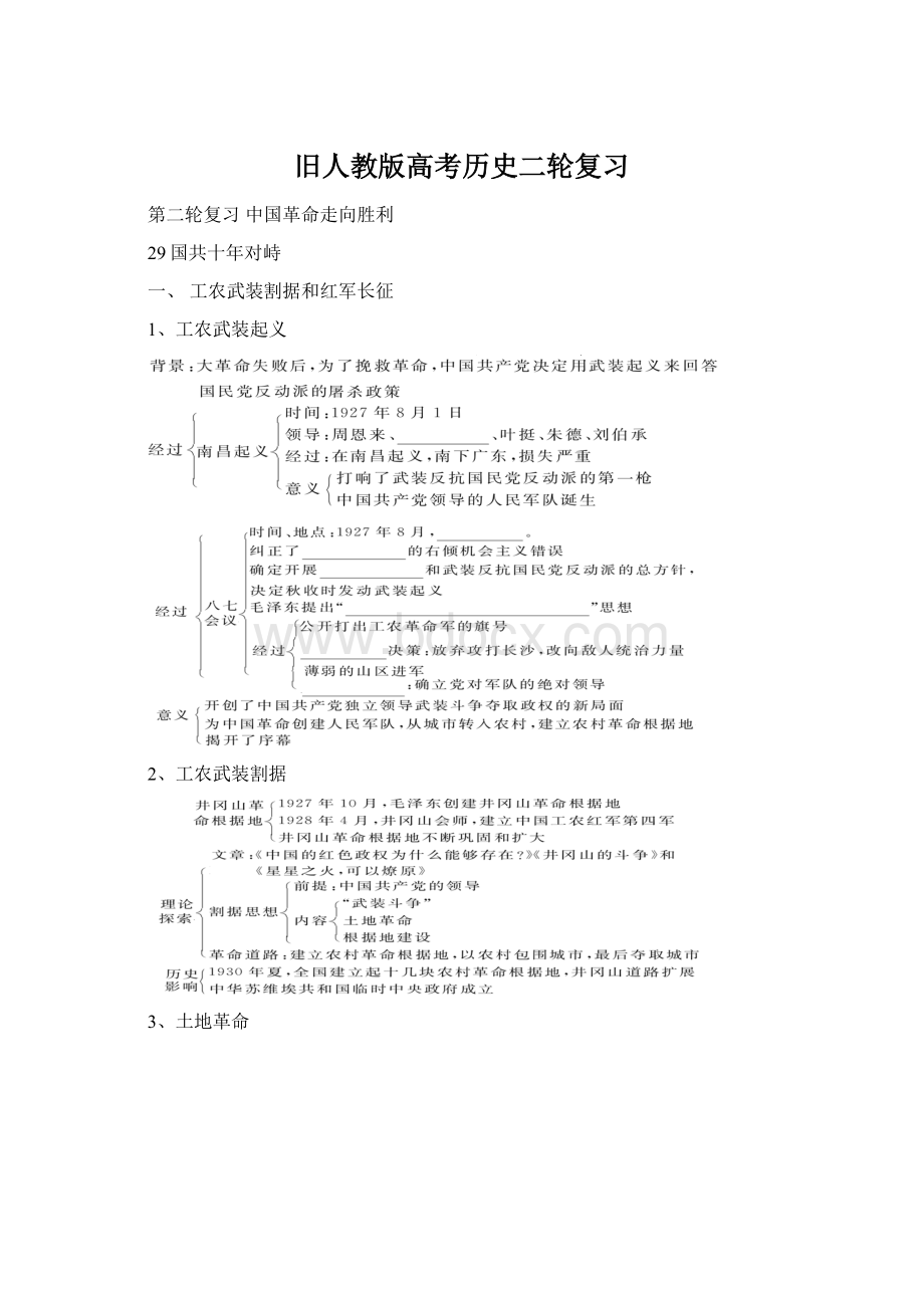 旧人教版高考历史二轮复习.docx_第1页