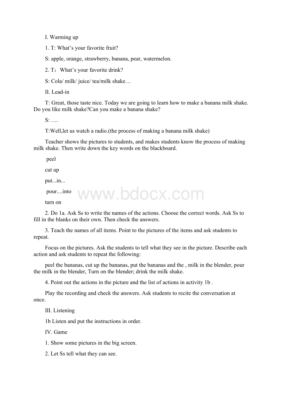 初中英语人教版八年级上册Unit 8 Section A 1a2d.docx_第2页