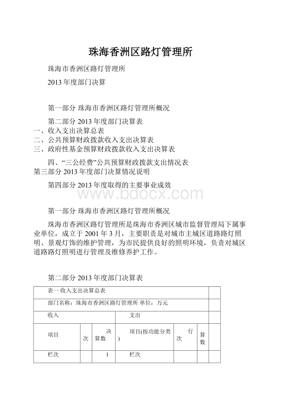 珠海香洲区路灯管理所.docx