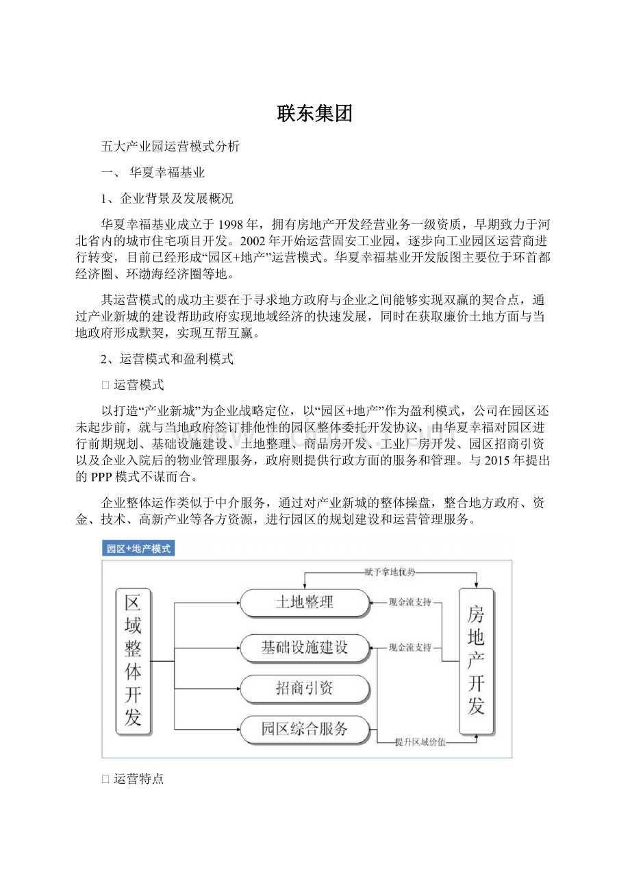 联东集团Word格式.docx_第1页