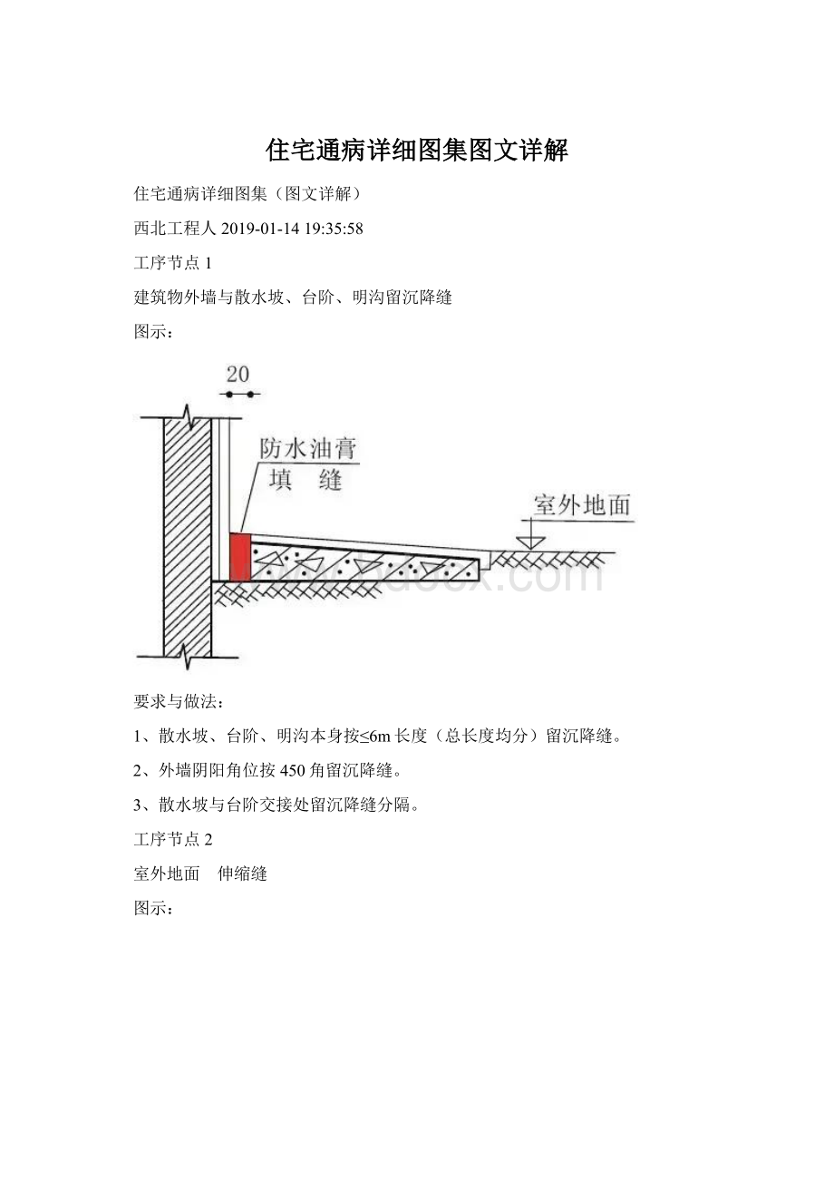 住宅通病详细图集图文详解文档格式.docx