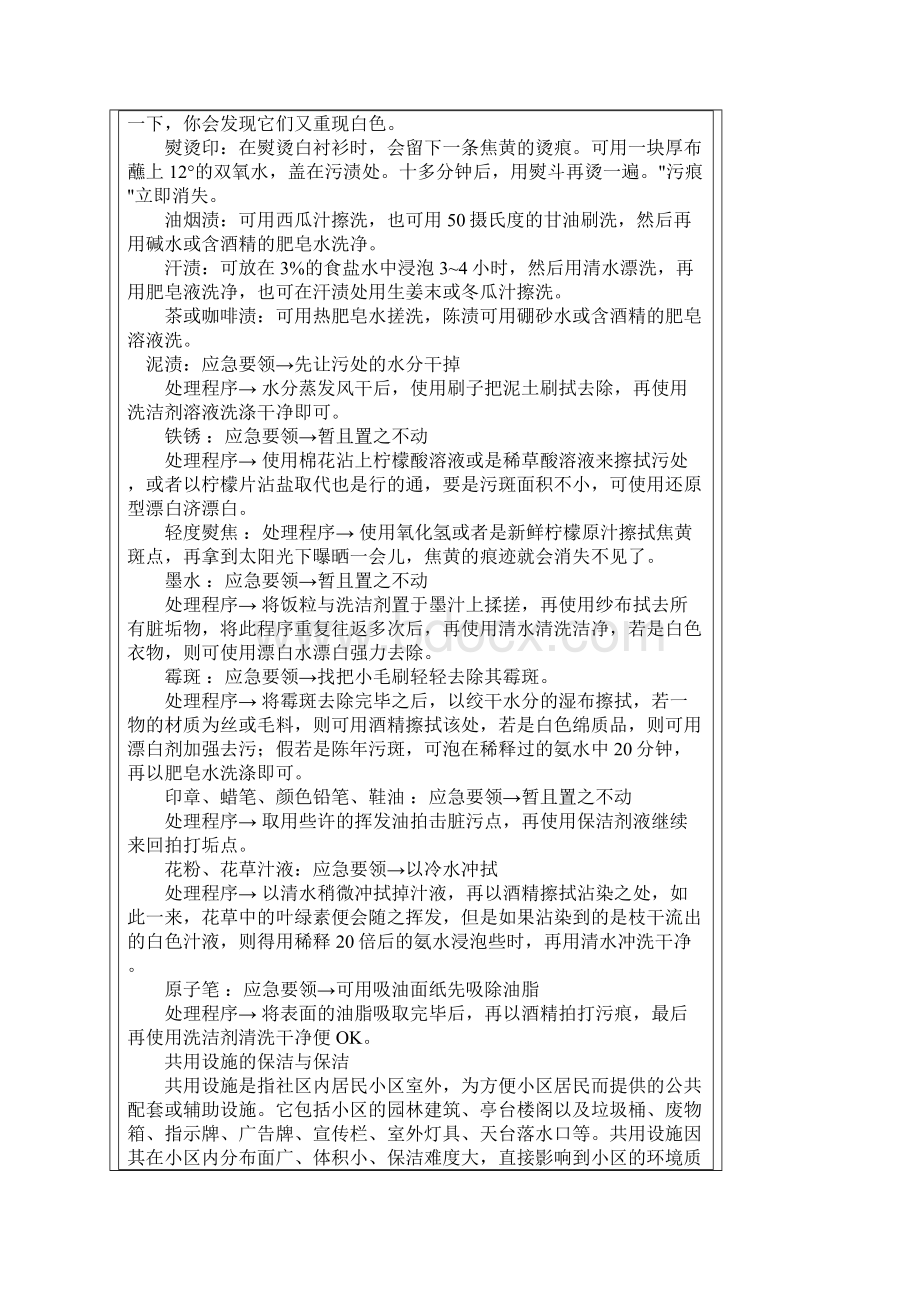 保洁品质检查标准Word文档格式.docx_第3页